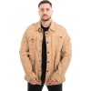  Γνήσιο Ανδρικό Δερμάτινο Μπουφάν - Z458