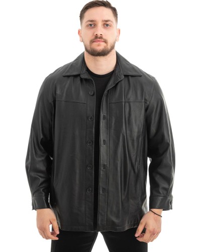 Γνήσιο Ανδρικό Δερμάτινο Σακάκι - Z463