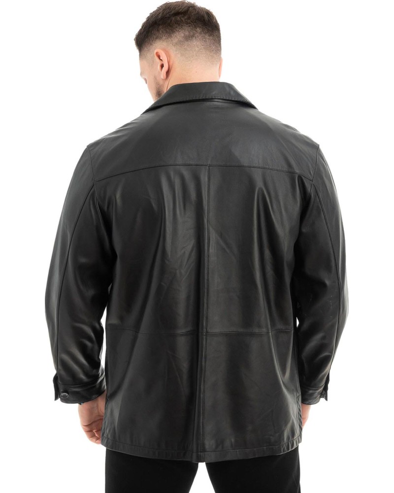 Γνήσιο Ανδρικό Δερμάτινο Σακάκι - Z463