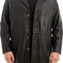 Γνήσιο Ανδρικό Δερμάτινο Παλτό - Z465