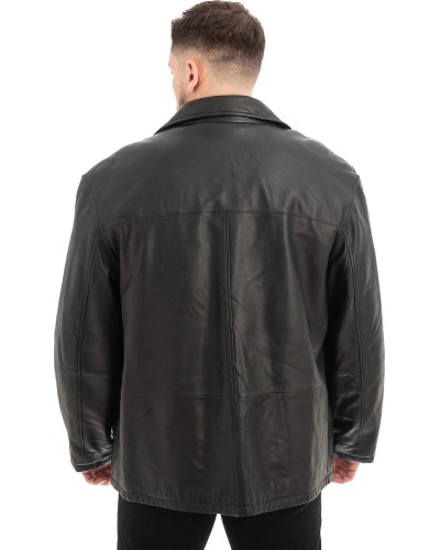  Γνήσιο Ανδρικό Δερμάτινο Μπουφάν - Z471