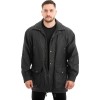  Γνήσιο Ανδρικό Δερμάτινο Μπουφάν - Z476