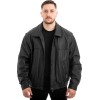  Γνήσιο Ανδρικό Δερμάτινο Μπουφάν - Z478