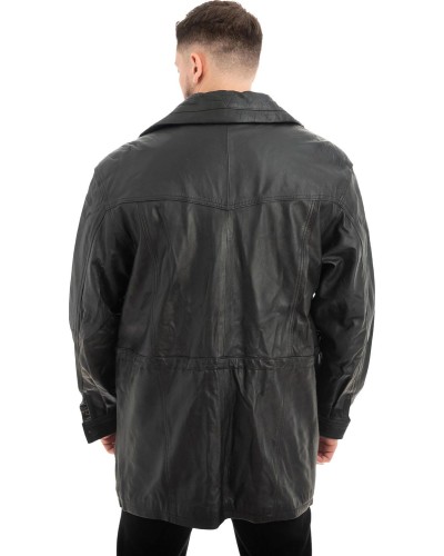  Γνήσιο Ανδρικό Δερμάτινο Μπουφάν - Z481