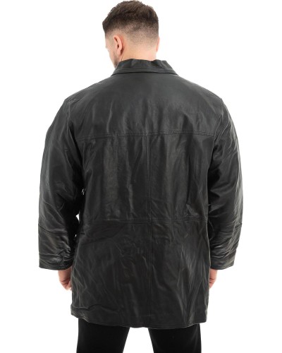  Γνήσιο Ανδρικό Δερμάτινο Μπουφάν - Z482