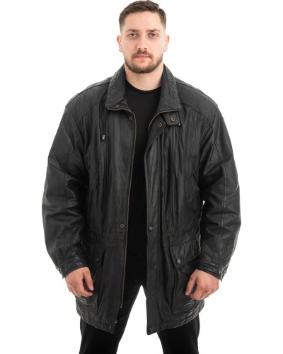  Γνήσιο Ανδρικό Δερμάτινο Μπουφάν - Z483