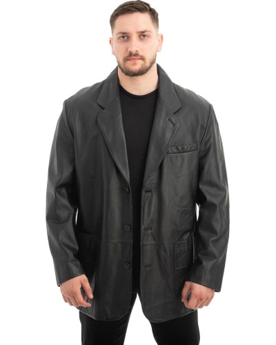 Γνήσιο Ανδρικό Δερμάτινο Σακάκι - Z484