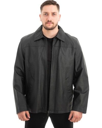  Γνήσιο Ανδρικό Δερμάτινο Μπουφάν - Z485