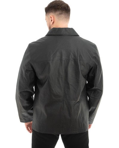  Γνήσιο Ανδρικό Δερμάτινο Μπουφάν - Z485