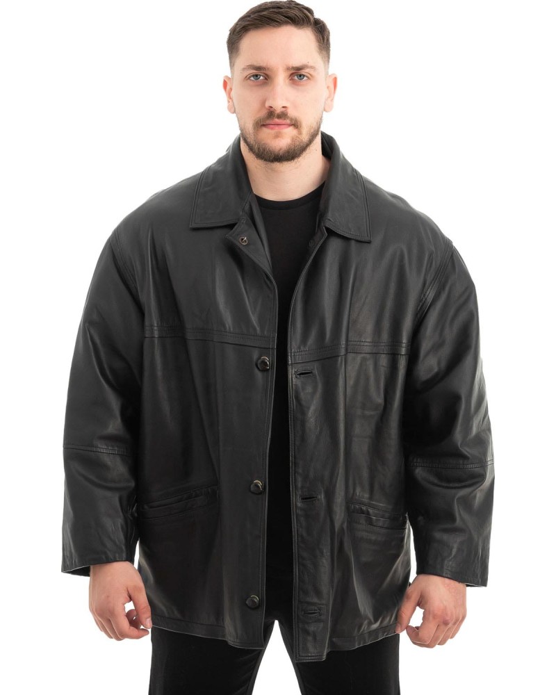 Γνήσιο Ανδρικό Δερμάτινο Σακάκι - Z486