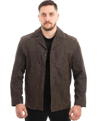 Γνήσιο Ανδρικό Δερμάτινο Σακάκι - Z488