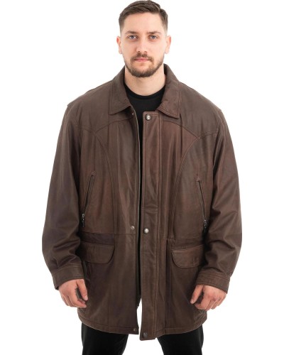 Γνήσιο Ανδρικό Δερμάτινο Σακάκι - Z489