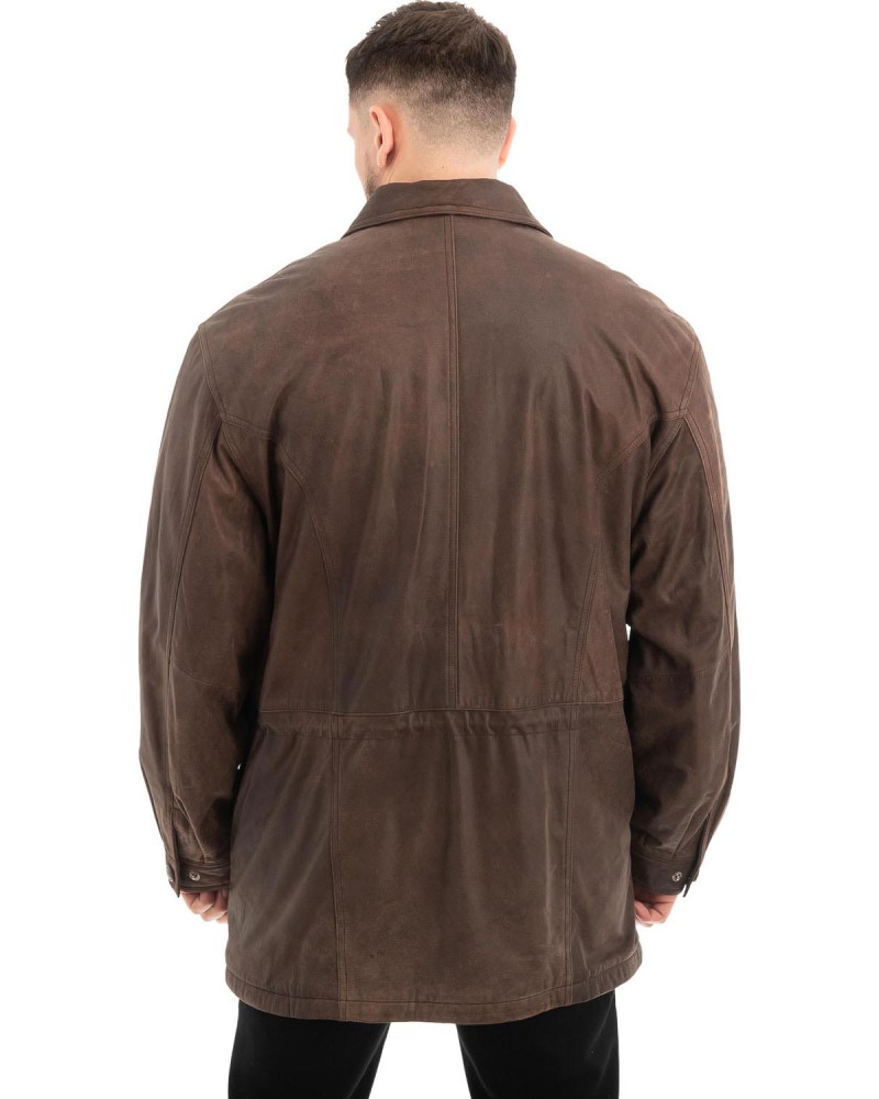 Γνήσιο Ανδρικό Δερμάτινο Σακάκι - Z489