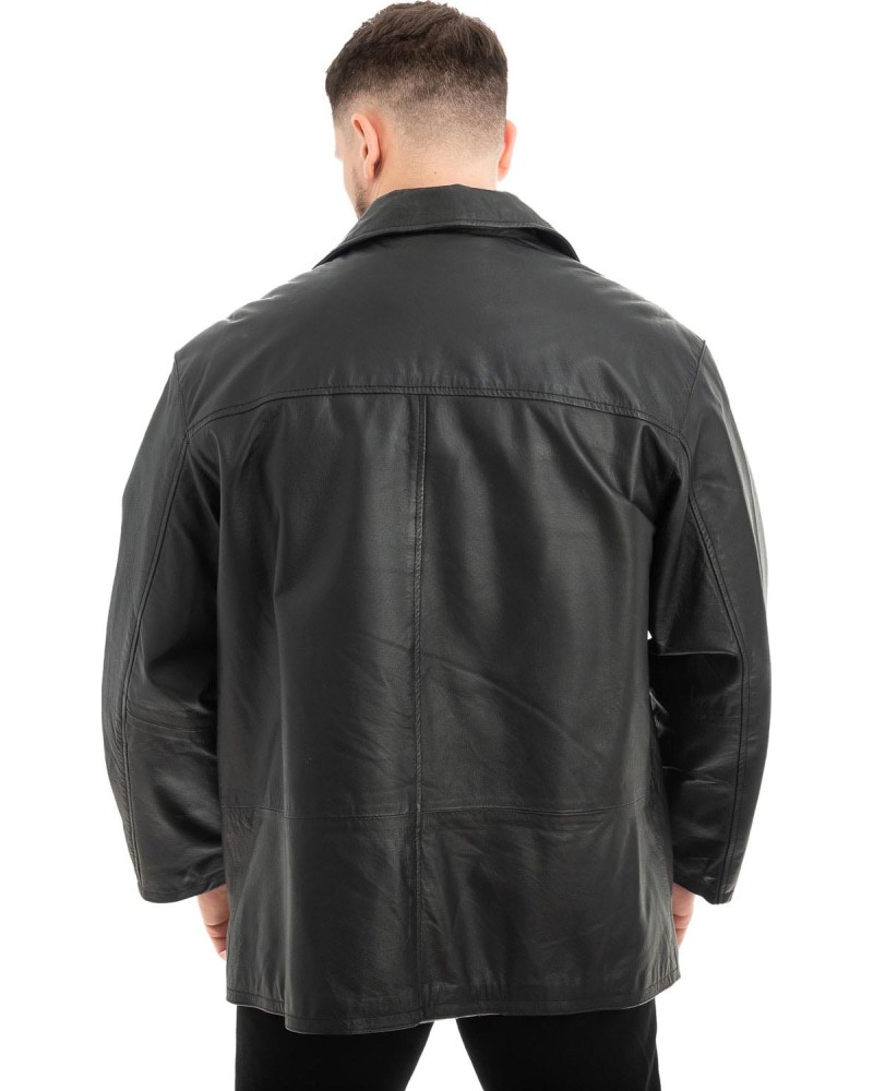  Γνήσιο Ανδρικό Δερμάτινο Μπουφάν - Z502