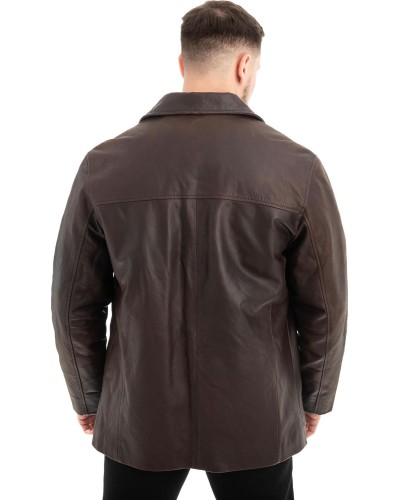 Γνήσιο Ανδρικό Δερμάτινο Σακάκι - Z504