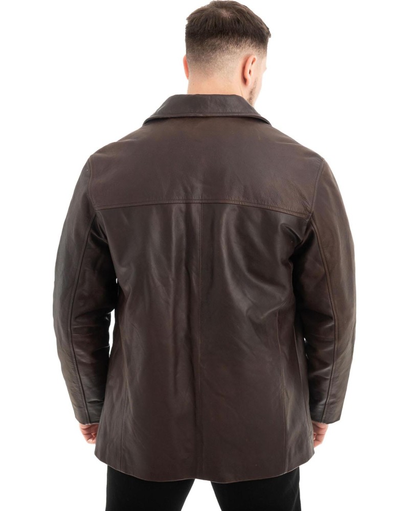 Γνήσιο Ανδρικό Δερμάτινο Σακάκι - Z504