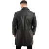 Γνήσιο Ανδρικό Δερμάτινο Παλτό - Z508