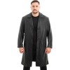 Γνήσιο Ανδρικό Δερμάτινο Παλτό - Z512