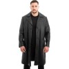 Γνήσιο Ανδρικό Δερμάτινο Παλτό - Z513