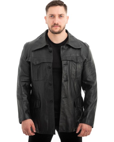 Γνήσιο Ανδρικό Δερμάτινο Σακάκι - Z514