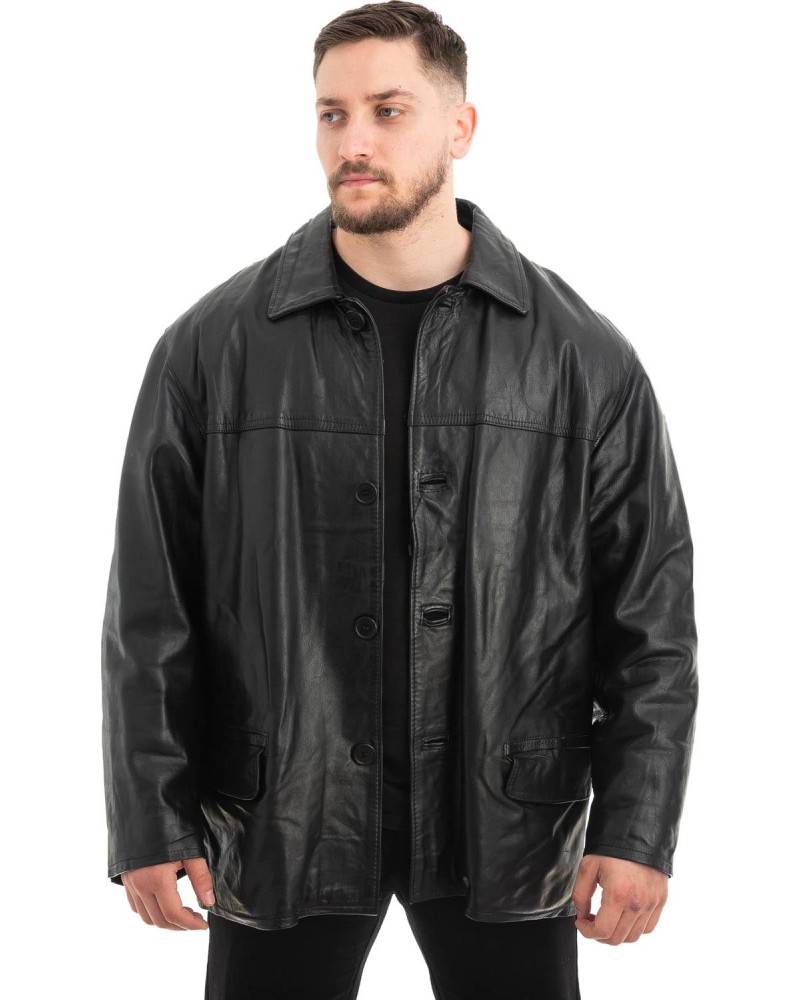 Γνήσιο Ανδρικό Δερμάτινο Σακάκι - Z516