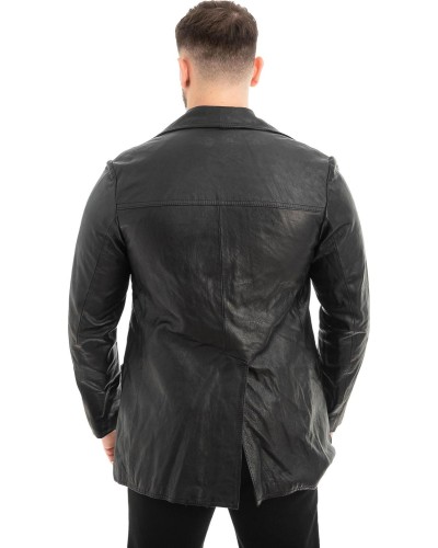 Γνήσιο Ανδρικό Δερμάτινο Σακάκι - Z517