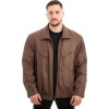  Γνήσιο Ανδρικό Δερμάτινο Μπουφάν - Z520