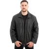 Γνήσιο Ανδρικό Δερμάτινο Μπουφάν - Z521