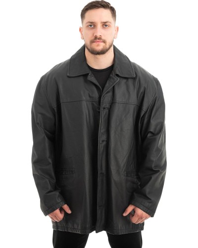  Γνήσιο Ανδρικό Δερμάτινο Μπουφάν - Z523
