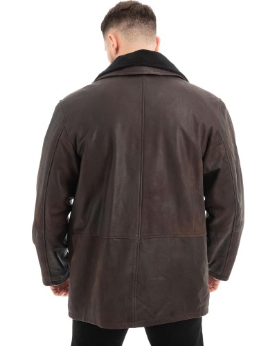  Γνήσιο Ανδρικό Δερμάτινο Μπουφάν - Z525