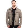  Γνήσιο Ανδρικό Δερμάτινο Μπουφάν - Z530