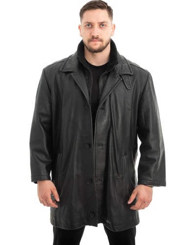  Γνήσιο Ανδρικό Δερμάτινο Μπουφάν - Z531