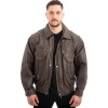  Γνήσιο Ανδρικό Δερμάτινο Μπουφάν - Z535