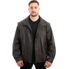  Γνήσιο Ανδρικό Δερμάτινο Μπουφάν - Z536