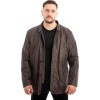  Γνήσιο Ανδρικό Δερμάτινο Μπουφάν - Z541