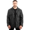 Γνήσιο Ανδρικό Δερμάτινο Σακάκι - Z553