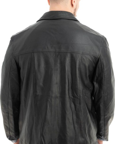 Γνήσιο Ανδρικό Δερμάτινο Σακάκι - Z553