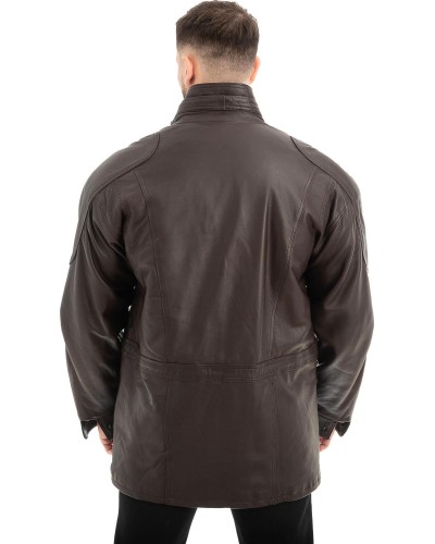  Γνήσιο Ανδρικό Δερμάτινο Μπουφάν - Z560
