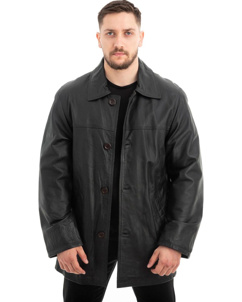 Γνήσιο Ανδρικό Δερμάτινο Σακάκι - Z562