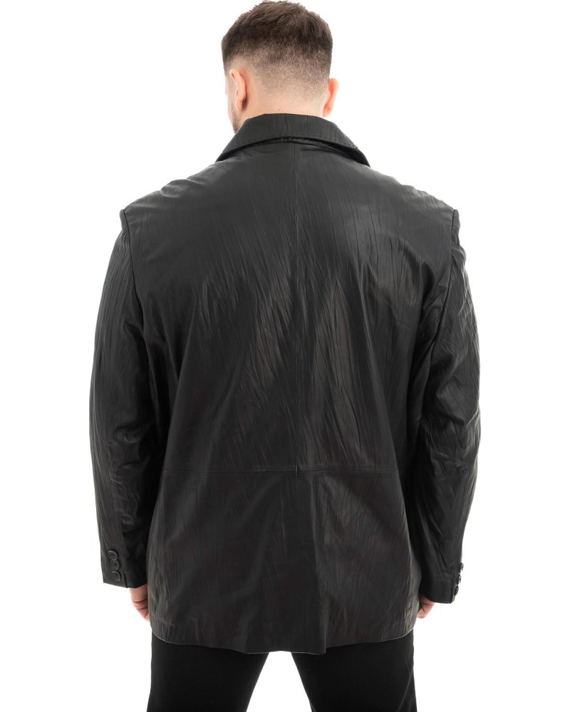 Γνήσιο Ανδρικό Δερμάτινο Σακάκι - Z564