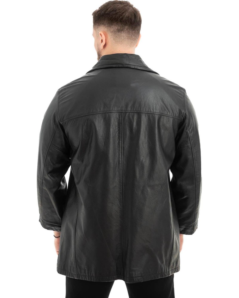 Γνήσιο Ανδρικό Δερμάτινο Σακάκι - Z568