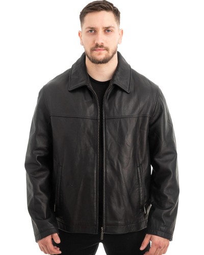  Γνήσιο Ανδρικό Δερμάτινο Μπουφάν - Z569