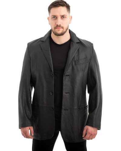 Γνήσιο Ανδρικό Δερμάτινο Σακάκι - Z574