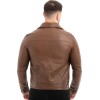  Γνήσιο Ανδρικό Δερμάτινο Μπουφάν - Z586