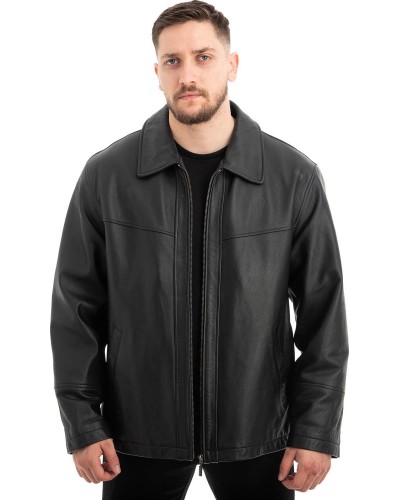  Γνήσιο Ανδρικό Δερμάτινο Μπουφάν - Z592