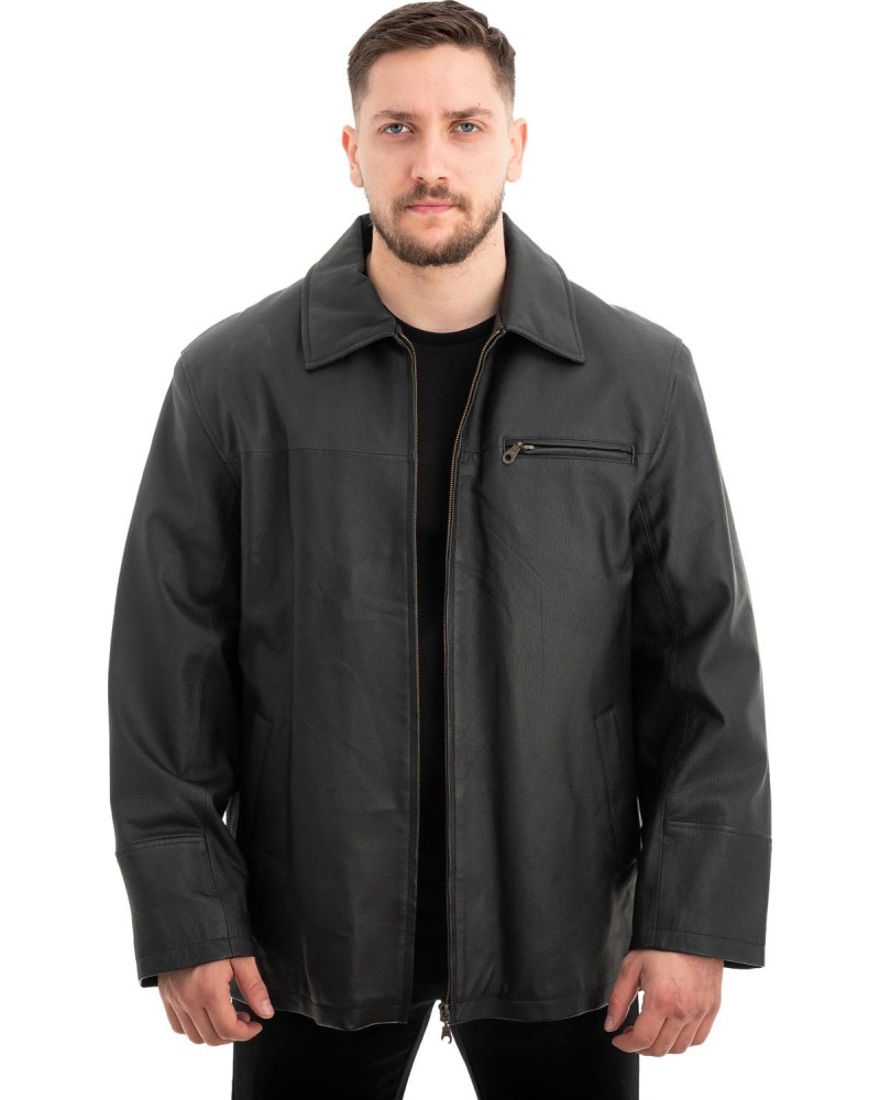  Γνήσιο Ανδρικό Δερμάτινο Μπουφάν - Z600