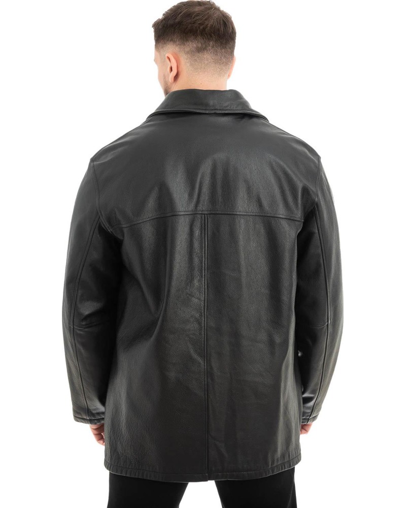 Γνήσιο Ανδρικό Δερμάτινο Σακάκι - Z602