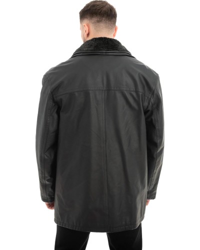  Γνήσιο Ανδρικό Δερμάτινο Μπουφάν - Z607