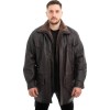  Γνήσιο Ανδρικό Δερμάτινο Μπουφάν - Z608