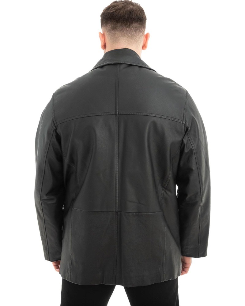 Γνήσιο Ανδρικό Δερμάτινο Σακάκι - Z609